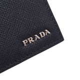 Prada Prada Pass案例名称黑色2MC122男女safiano卡盒未使用的Ginzo