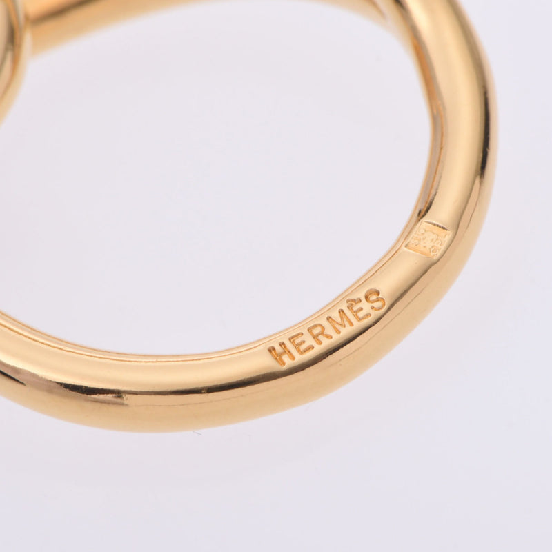 HERMES HERMES GOLD MUNISEG金属配件围巾戒指