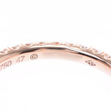 Cartier Cartier Cartier Cartier Ethansel Duchaltier Wedding Ring Eternity #47 Ladies K18PG/Diamond Ring/Ring A Rank Used Ginzo