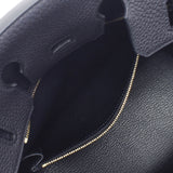 Hermes Hermes Burkin 25 Black Gold Bracket Z Engraved (around 2021) Women's Togo Handbag New Sinkjo