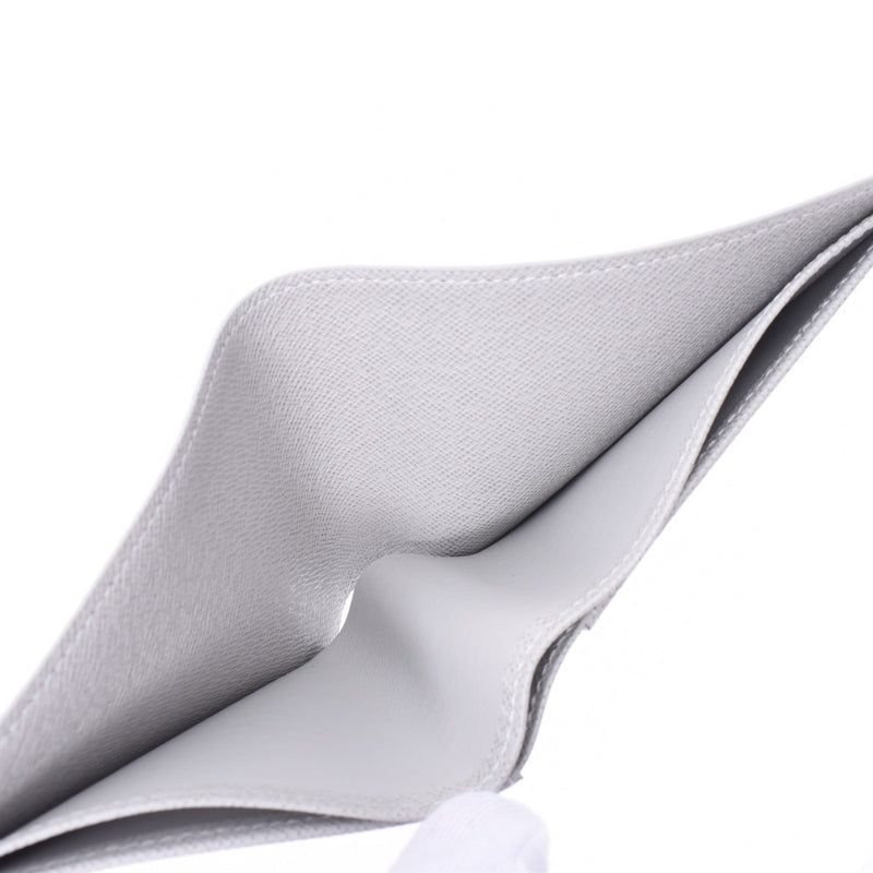 路易威顿路易斯·维顿（Louis Vuitton）会标Blon Portofoyille Multe Pulle Light Grey M67819女用式会标帆布B​​i -fold Challet未使用的Ginzo