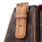 LOUIS VUITTON ルイヴィトン モノグラム ヴィバシテMM ブラウン M51164 レディース モノグラムキャンバス ショルダーバッグ ABランク 中古 銀蔵