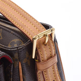 LOUIS VUITTON ルイヴィトン モノグラム ヴィバシテMM ブラウン M51164 レディース モノグラムキャンバス ショルダーバッグ ABランク 中古 銀蔵