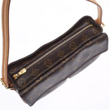 LOUIS VUITTON ルイヴィトン モノグラム ヴィバシテMM ブラウン M51164 レディース モノグラムキャンバス ショルダーバッグ ABランク 中古 銀蔵