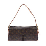 LOUIS VUITTON ルイヴィトン モノグラム ヴィバシテMM ブラウン M51164 レディース モノグラムキャンバス ショルダーバッグ ABランク 中古 銀蔵