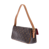 LOUIS VUITTON ルイヴィトン モノグラム ヴィバシテMM ブラウン M51164 レディース モノグラムキャンバス ショルダーバッグ ABランク 中古 銀蔵