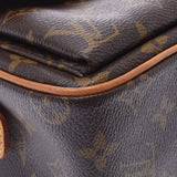 LOUIS VUITTON ルイヴィトン モノグラム ヴィバシテMM ブラウン M51164 レディース モノグラムキャンバス ショルダーバッグ ABランク 中古 銀蔵