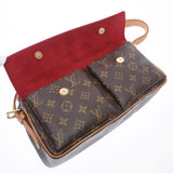 LOUIS VUITTON ルイヴィトン モノグラム ヴィバシテMM ブラウン M51164 レディース モノグラムキャンバス ショルダーバッグ ABランク 中古 銀蔵