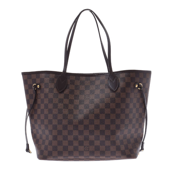 LOUIS VUITTON ルイヴィトン ダミエ ネヴァーフルMM 旧型 ブラウン N51105 レディース ダミエキャンバス トートバッグ Bランク 中古 銀蔵