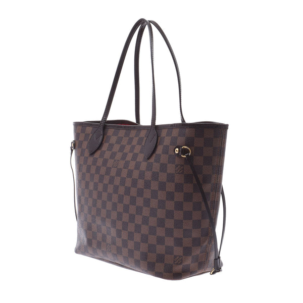 LOUIS VUITTON ルイヴィトン ダミエ ネヴァーフルMM 旧型 ブラウン N51105 レディース ダミエキャンバス トートバッグ Bランク 中古 銀蔵