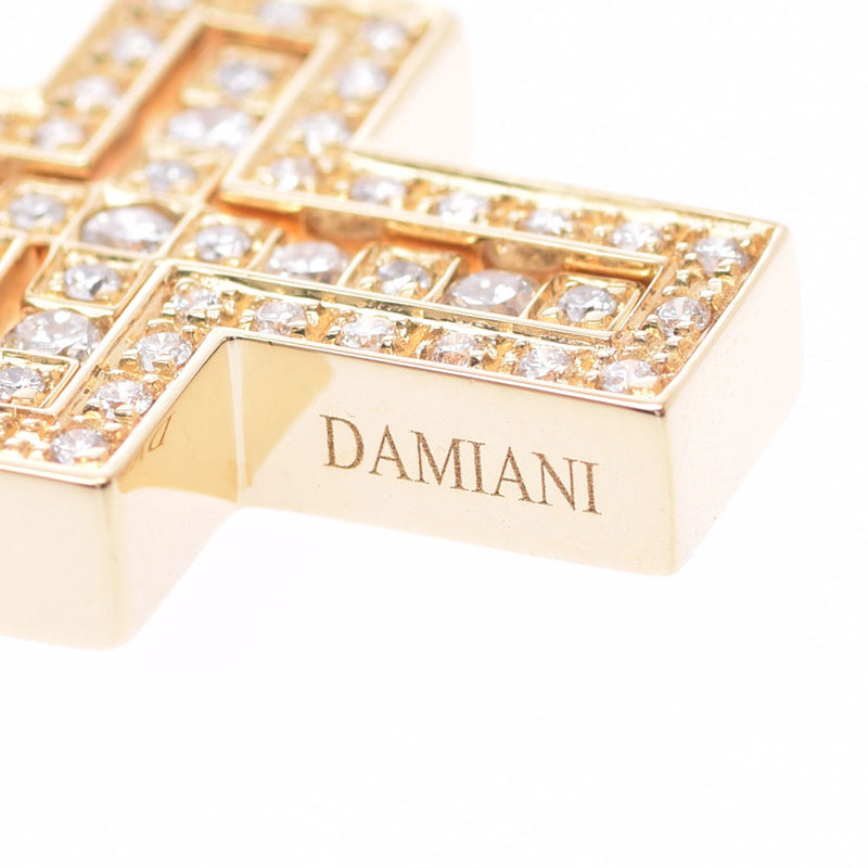 DAMIANI ダミアーニ ベルエポック クロス XS ユニセックス K18YG/ダイヤ ネックレス Aランク 中古 銀蔵