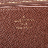 LOUIS VUITTON Louis Vuitton Monogram Zippy Wallet Brown M42616 Unisex Monogram Canvas Wallet A Rank used Ginzo