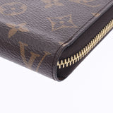 路易威顿路易·维顿（Louis Vuitton）路易·威登（Louis Vuitton）会标Zippy钱包棕色M42616女用canvas帆布钱包，二手Ginzo