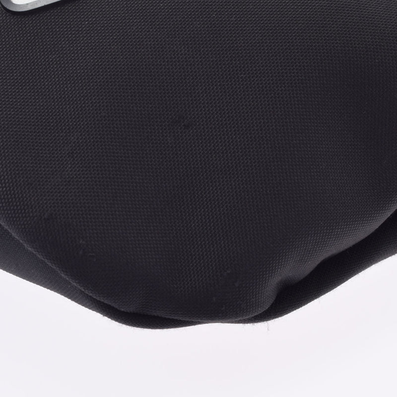DIOR HOMME Dior Om KAWS Collaboration Bee Motif Body Bag Black Men's Nylon Leather Waist Bag A Rank used Ginzo