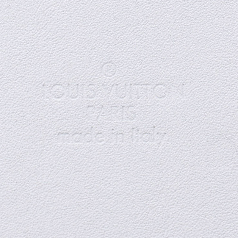 LOUIS VUITTON ルイヴィトン 二重タイプ サイズ80cm  白 シルバー金具 MP042 ユニセックス レザー ベルト ABランク 中古 銀蔵
