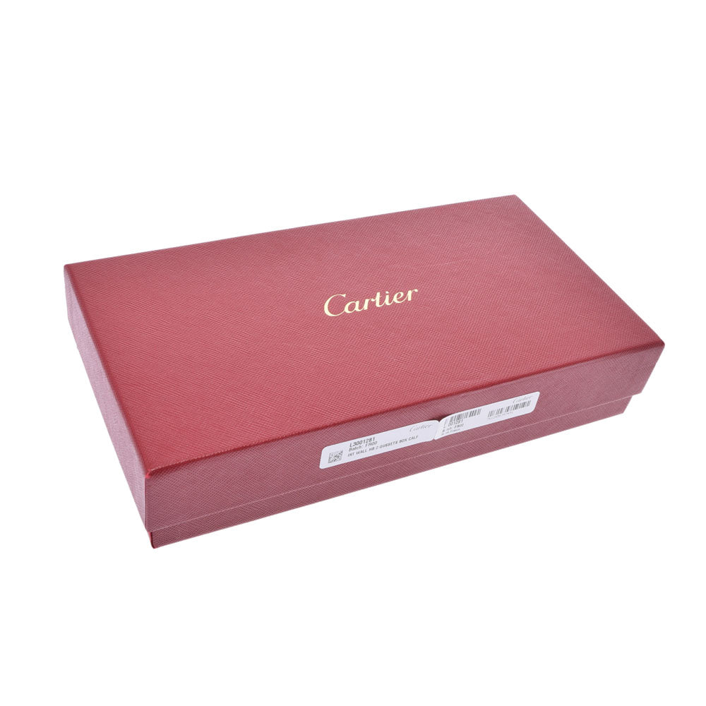 Cartier Happy Birthday Long Wallet Bordeaux Ladies Enamel Long