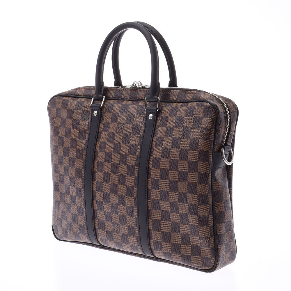 ルイヴィトンPDV PM 14137 ブラウン メンズ ダミエキャンバス