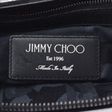 JIMMY CHOO ジミーチュウ スタースタッズ シルバー ユニセックス レザー クラッチバッグ Bランク 中古 銀蔵