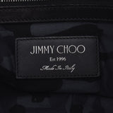 JIMMY CHOO ジミーチュウ スタースタッズ レッド/ブラック ユニセックス レザー クラッチバッグ Bランク 中古 銀蔵