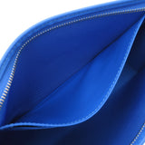 LOUIS VUITTON Louis Vuitton Monogram Crows Pochette Voyage Blue M45480 Men's Gramme Canvas Clutch Bag Unused Ginzo