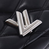 LOUIS VUITTON Louis Vuitton GO-14 MM Maltage Black M50298 Ladies Leather Shoulder Bag B Rank used Ginzo