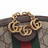 Gucci Gucci Offidia GG肩袋米色499621女士PVC肩带B等级二手Ginzo