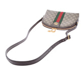 Gucci Gucci Offidia GG肩袋米色499621女士PVC肩带B等级二手Ginzo