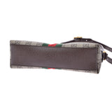 Gucci Gucci Offidia GG肩袋米色499621女士PVC肩带B等级二手Ginzo