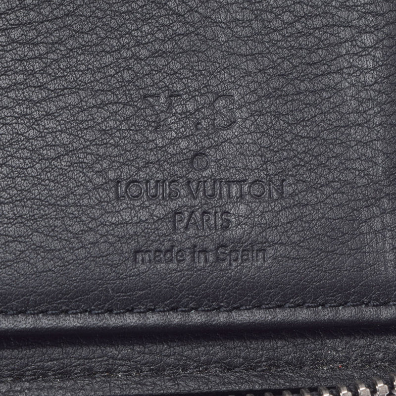 LOUIS VUITTON ルイヴィトン ジッピーウォレット ヴェルティカル ノワール M58412 ユニセックス トリヨンレザー 長財布 ABランク 中古 銀蔵