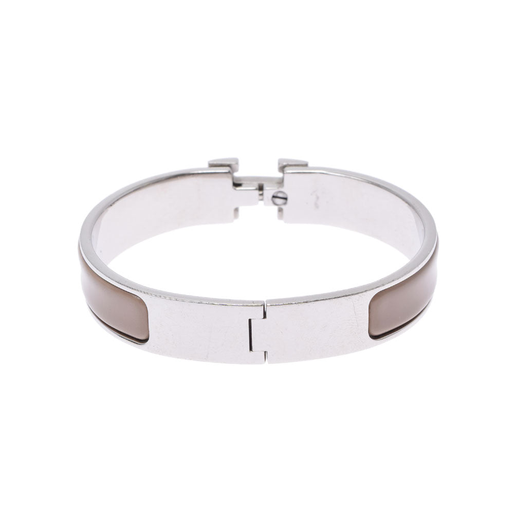 HERMES エルメス クリッククラック PM バングル ベージュ シルバー金具 ユニセックス SV ブレスレット ABランク 中古 人気・おすすめ|多用途・生活用品におすすめ キャンペーン中 即納 即日発送サービス HERMES エルメス クリッククラック PM バングル ベージュ シルバー金具 ユニセックス SV ブレスレット ABランク 中古 人気・おすすめ|多用途・生活用品におすすめ キャンペーン中 即納 即日発送サービス