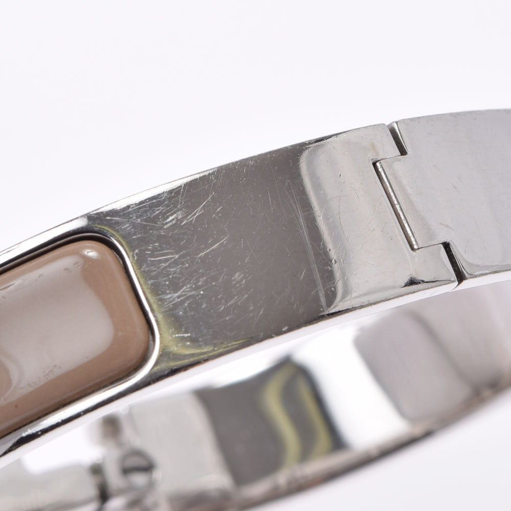 HERMES エルメス クリッククラック PM バングル ベージュ シルバー金具 ユニセックス SV ブレスレット ABランク 中古 人気・おすすめ|多用途・生活用品におすすめ キャンペーン中 即納 即日発送サービス HERMES エルメス クリッククラック PM バングル ベージュ シルバー金具 ユニセックス SV ブレスレット ABランク 中古 人気・おすすめ|多用途・生活用品におすすめ キャンペーン中 即納 即日発送サービス