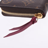 路易·威登（Louis Vuitton）路易斯·威登（Louis Vuitton）会标Portofoyille Clemance Fuchsha M60742男女通用会标帆布钱包，二手Ginzo