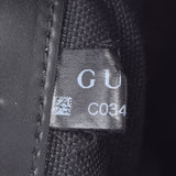 GUCCI Gucci Soft GG Sprem Canvas Backpack Black 495563 Unisex Leather Soft GG Sprem Canvas Backpack Daypack A Rank Used Ginzo