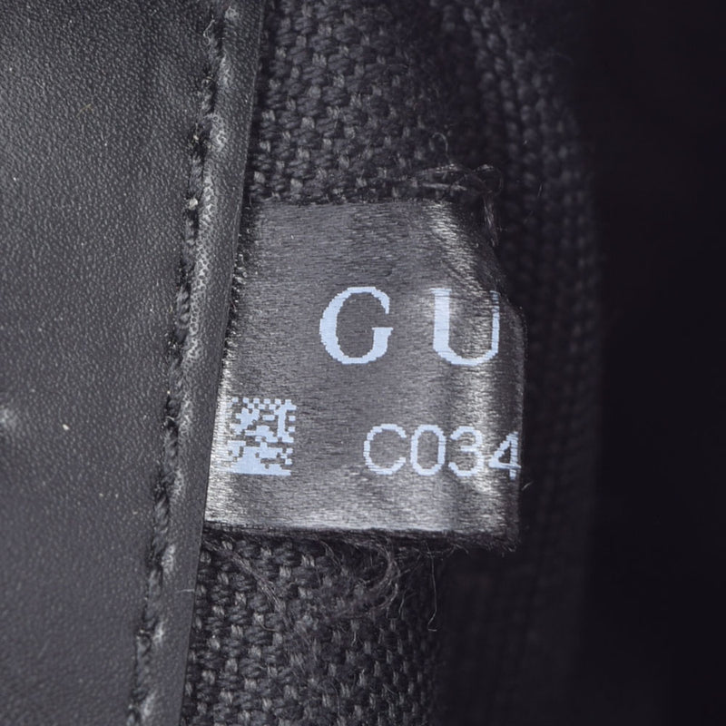Gucci Gucci柔软的GG Sprem帆布背包黑色495563男女蛋白皮革软gg sprom帆布背包背包daypack a级二手ginzo