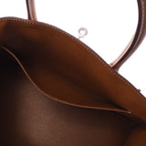 爱马仕爱马仕伯金（Hermes Hermes Birkin）30金银支架□k雕刻（2007年左右）女士vo Epson手提包A级使用Ginzo