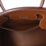 爱马仕爱马仕伯金（Hermes Hermes Birkin）30金银支架□k雕刻（2007年左右）女士vo Epson手提包A级使用Ginzo