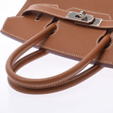 爱马仕爱马仕伯金（Hermes Hermes Birkin）30金银支架□k雕刻（2007年左右）女士vo Epson手提包A级使用Ginzo