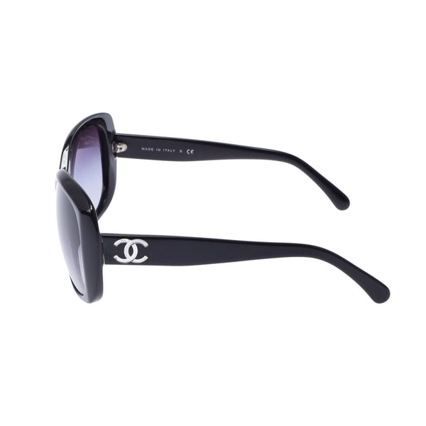 CHANEL Chanel Coco Mark Black RAP5060AB Ladies Sunglasses B Rank used Ginzo