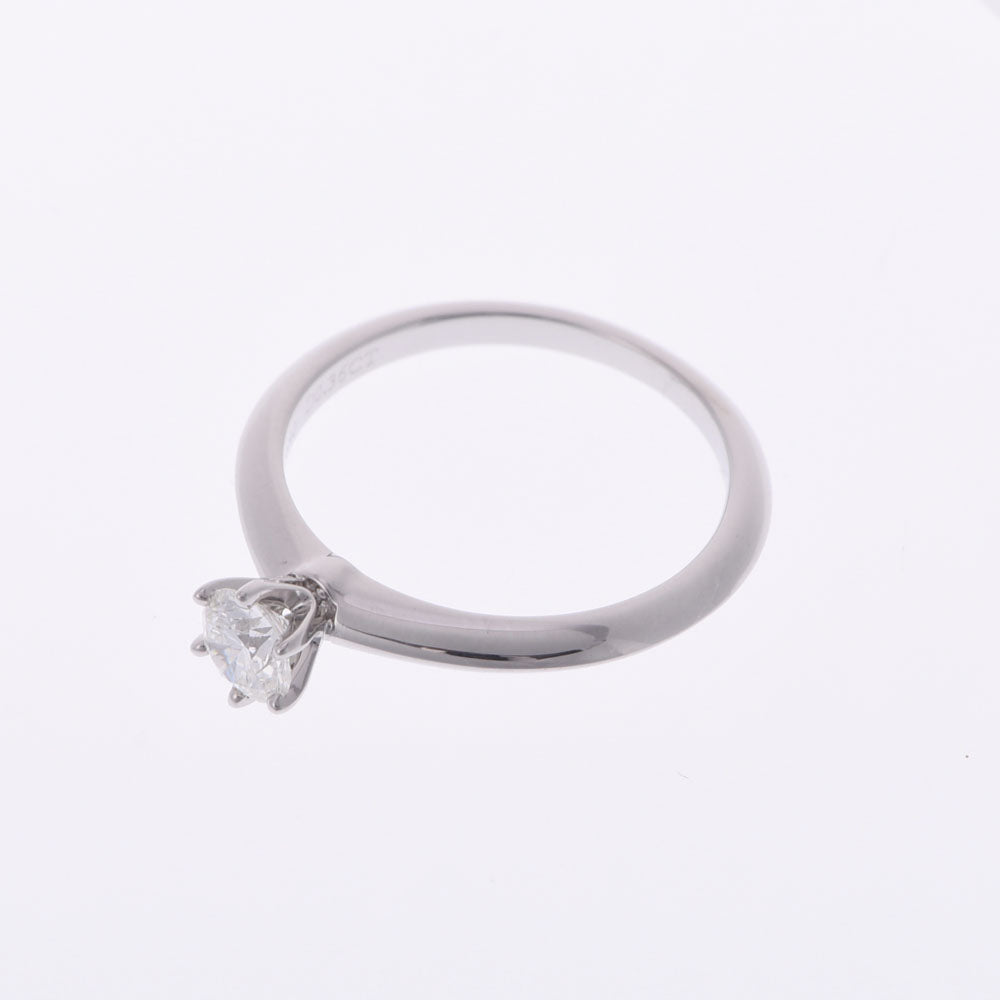 ティファニーソリティア ダイヤ0.36ct I-VVS2-3EX レディース Pt950