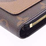 LOUIS VUITTON Louis Vuitton Monogram Reverse Portofoille Juliet Brown M69432 Ladies Monogram Canvas Bi -fold Wallet A Rank Used Ginzo