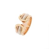Cartier Cartier 2C Ring Three Color #53 Ladies K18YG/WG/PG Ring/Ring A Rank Used Ginzo