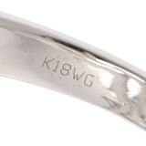 その他 バタフライモチーフ ダイヤ0.83ct 20号 ユニセックス K18WG リング・指輪 Aランク 中古 銀蔵