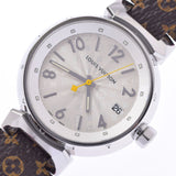 LOUIS VUITTON Louis Vuitton Tambour Hologram Q1313 Boys SS/Leather Watch Quartz Silver (Hologram) Dial A Rank used Ginzo