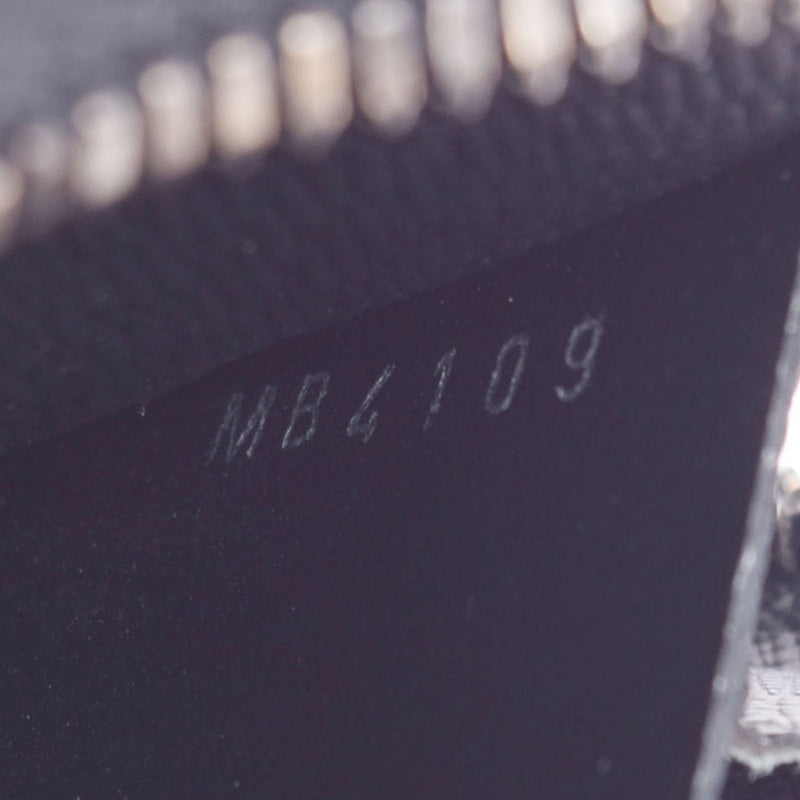 路易·威登（Louis Vuitton）路易斯·威登（Louis Vuitton）会标eclipse porto monjur黑色/灰色M63536男士会标帆布硬币盒AB级使用Ginzo