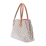 LOUIS VUITTON ルイヴィトン ダミエ アズール カルヴィ 白 N41449 レディース ダミエアズールキャンバス トートバッグ Bランク 中古 銀蔵