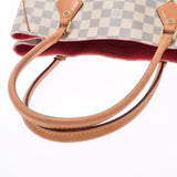 LOUIS VUITTON Louis Vuitton Damier Azur Calvi White N41449 Ladies Dami Air Zuzur Canvas Tote Bag B Rank Used Ginzo