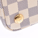 LOUIS VUITTON Louis Vuitton Damier Azur Calvi White N41449 Ladies Dami Air Zuzur Canvas Tote Bag B Rank Used Ginzo