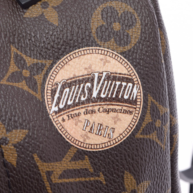 LOUIS VUITTON Louis Vuitton Monogram Palm Springs Backpack MINI World Tour Brown M444873 Ladies Buck Daypack A Rank used Ginzo