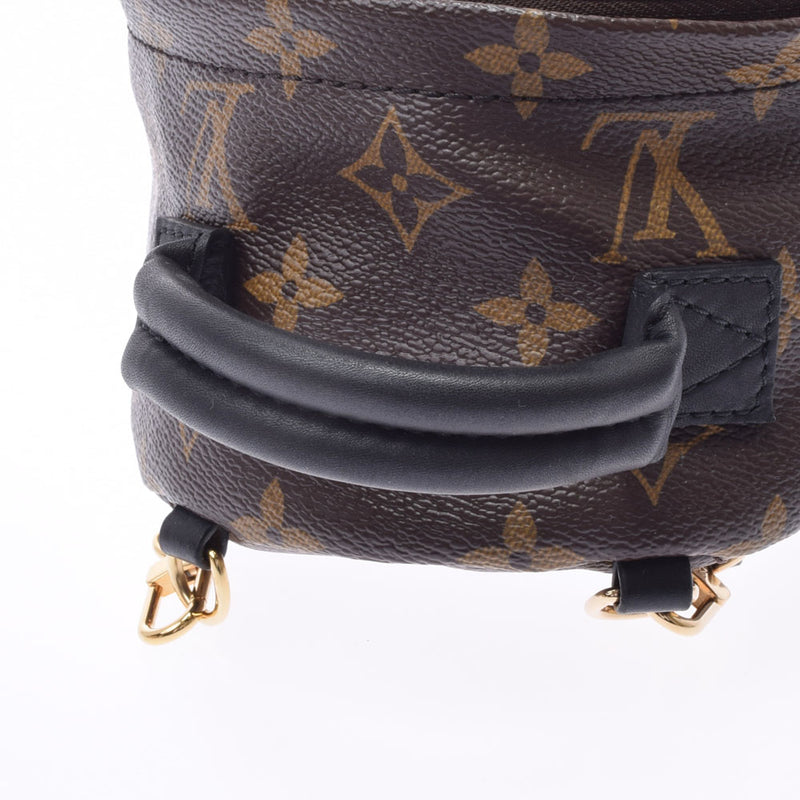 LOUIS VUITTON Louis Vuitton Monogram Palm Springs Backpack MINI World Tour Brown M444873 Ladies Buck Daypack A Rank used Ginzo