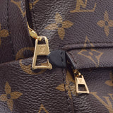 LOUIS VUITTON Louis Vuitton Monogram Palm Springs Backpack MINI World Tour Brown M444873 Ladies Buck Daypack A Rank used Ginzo